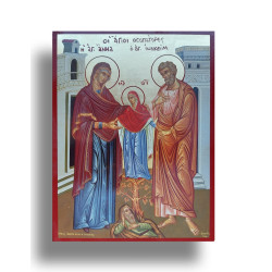 Ikona Panny Marie s rodiči