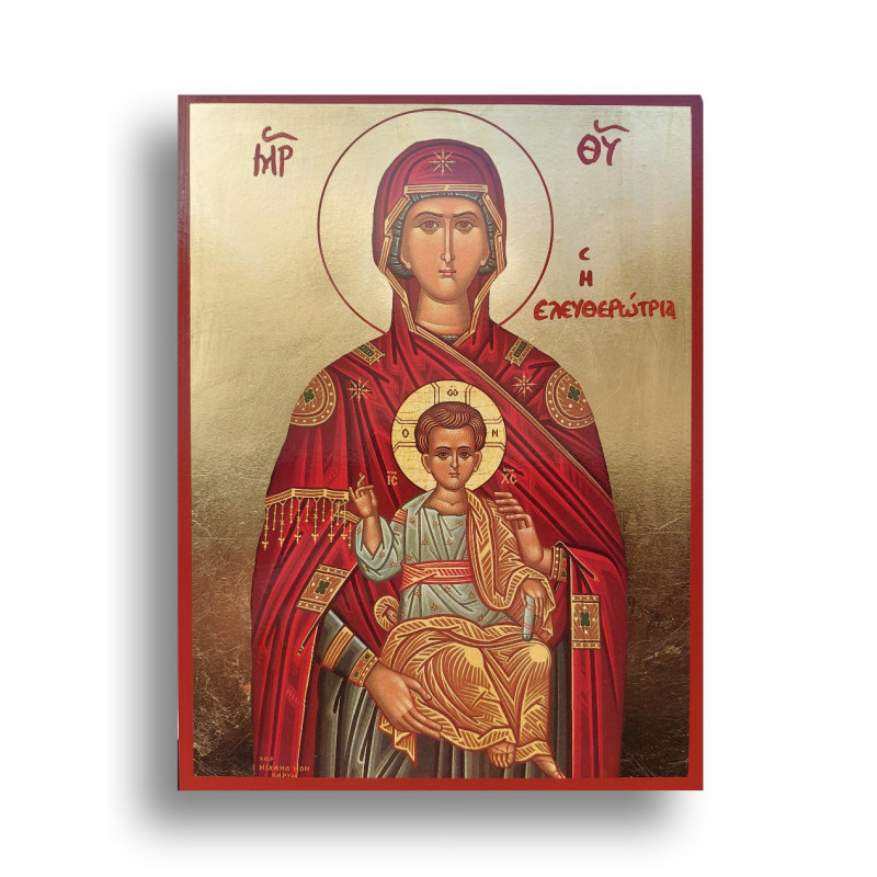 IKONA PANNY MARIE OSVOBODITELKY (ELEUTHEROTRIA) - OCHRANA A MILOST